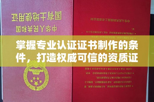 巴林右旗掌握专业认证证书制作的条件，打造权威可信的资质证明