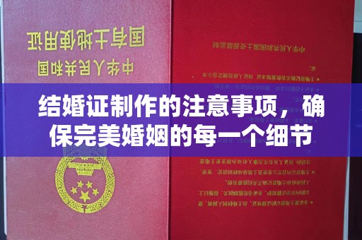 巴林右旗结婚证制作的注意事项，确保完美婚姻的每一个细节
