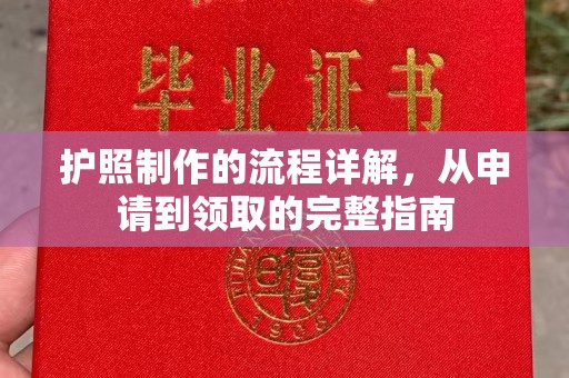巴林右旗护照制作的流程详解，从申请到领取的完整指南