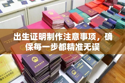巴林右旗出生证明制作注意事项，确保每一步都精准无误