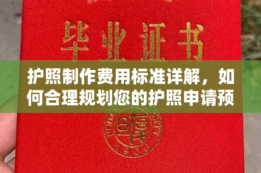 巴林右旗护照制作费用标准详解，如何合理规划您的护照申请预算