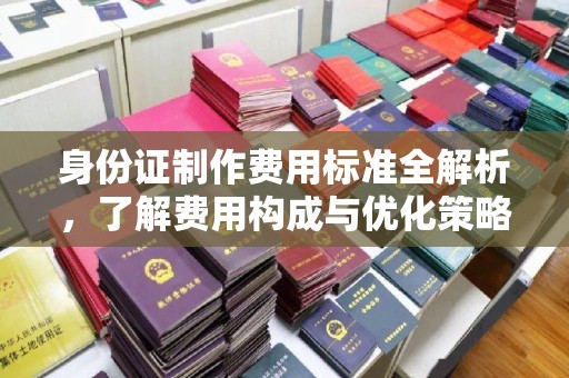 巴林右旗身份证制作费用标准全解析，了解费用构成与优化策略