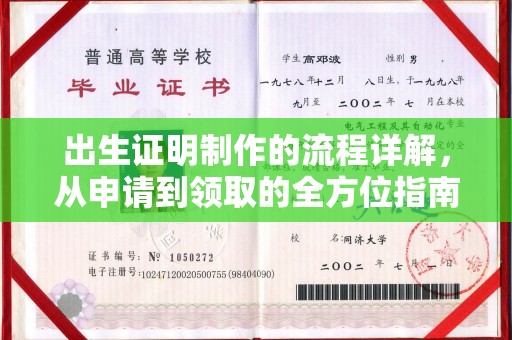 巴林右旗出生证明制作的流程详解，从申请到领取的全方位指南